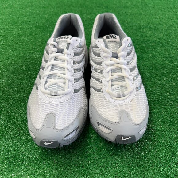 Nike Air Max Torch 4 White Mens Running Shoes 343846-100 NEW* Sz 9 - Picture 2 of 7